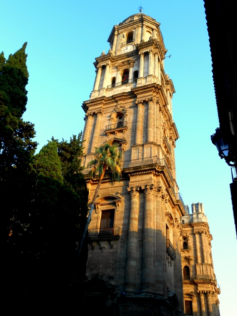 The cathedral of Málaga